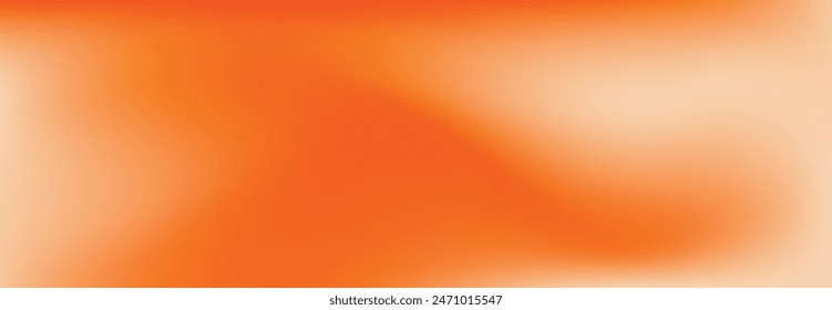 Abstract orange gradient vector background.