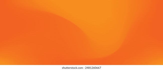 Abstract orange gradient vector background.
