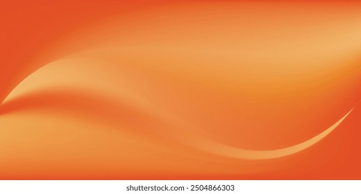 Abstract orange gradient vector background.