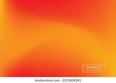Abstract orange gradient vector background.