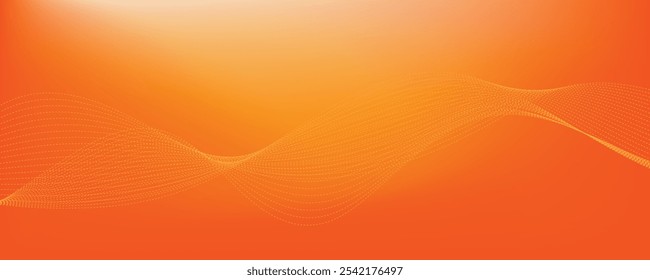 abstract orange gradient vector background 