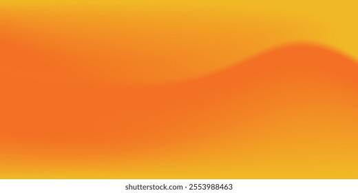 Abstract orange gradient vector background. vector