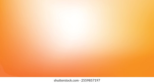 Abstract orange gradient vector background simple cloud art modern background