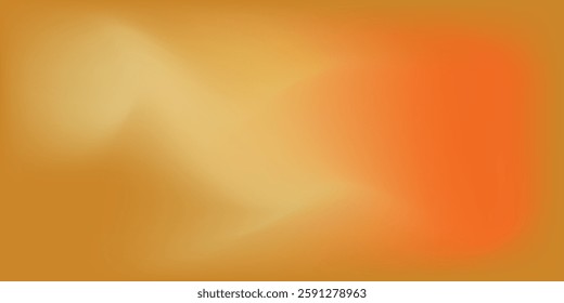 Abstract orange gradient vector background modern light