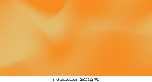 Abstract orange gradient vector background simple modern orange