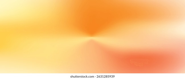 Abstract orange gradient vector background simple cloud