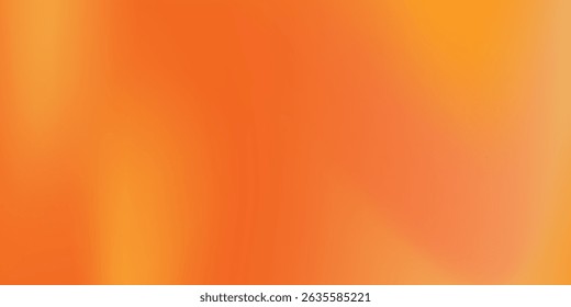 Abstract orange gradient vector background simple cloud