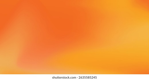 Abstract orange gradient vector background simple cloud