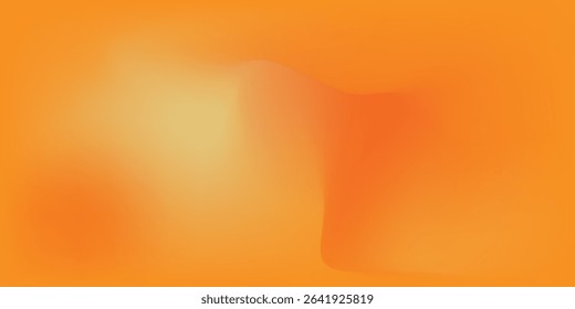 Abstract orange gradient vector background simple cloud