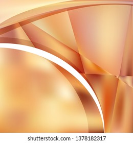 Abstract Orange Graphic Background