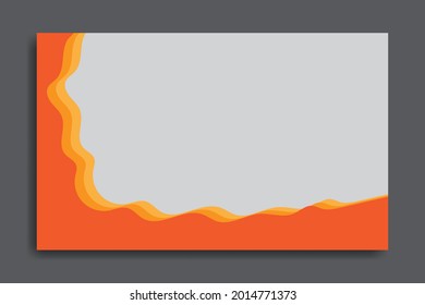 Abstract orange and gray background. Great background for social media, sales template, flyer, computer, banner, web, sales promotion etc