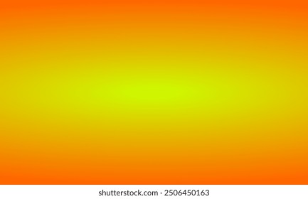 Abstract orange and green yellow gradient spotlight background. Blurred gradation art backdrop template
