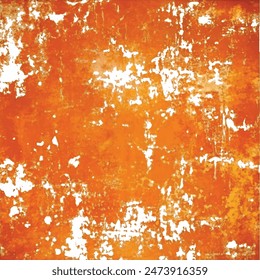 Abstractas textura de fondo naranja grunge. Fondo de hormigón naranja, pared de yeso. Rústico. Libro de recortes. Libro de papel. Artesanía.
