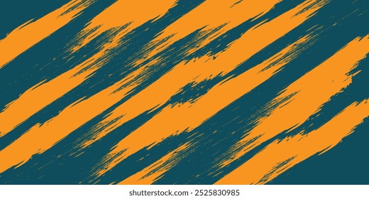 Abstract Orange Grunge Scratch Texture In Dark Background