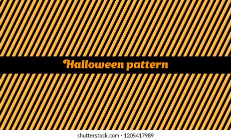 Abstract orange halloween pattern.