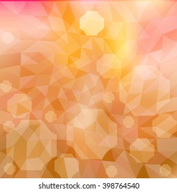 Abstract Orange Lights