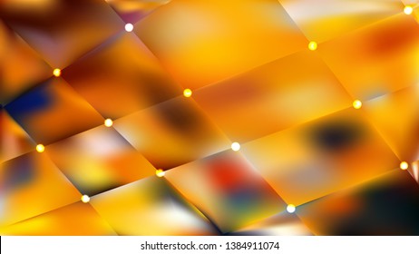 Abstract Orange Lights Background Vector