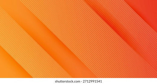 Projeto de fundo diagonal de linha laranja abstrato

