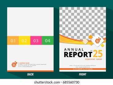 Abstract orange lines on a gray background. Cover for business reports, books, booklets, brochures, Posters. Stylish cover with space for text and title.