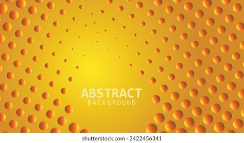 Abstract orange liquid background digital
