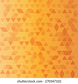 abstract orange low poly blurred background