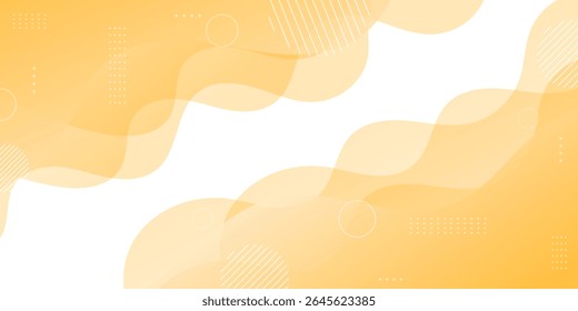 Abstract orange minimalist simple, With style wave water which minimalist simple modern art. eps 10
