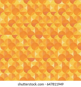 Abstract orange modern geometric background