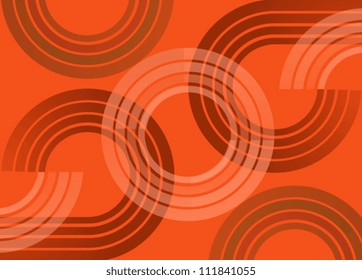 abstract orange path background