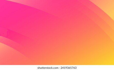 Abstract orange and pink background. Dynamic shapes composition. ideal for social media, banner, card, advertisement. Vector illustration
