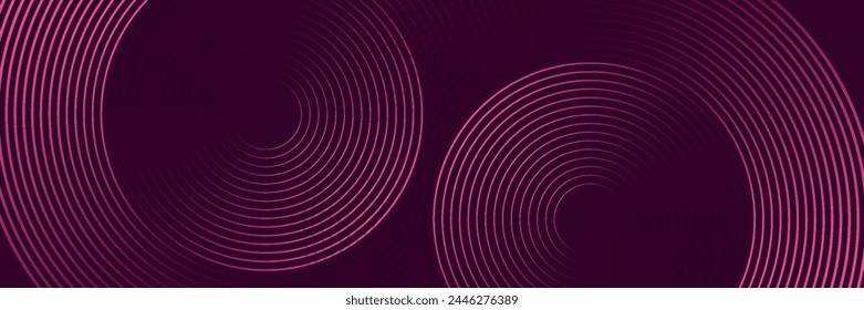 Abstract orange and pink gradient background. Curvy lines light and shadow decoration. Modern bright graphic template design.