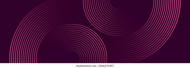 Abstract orange and pink gradient background. Curvy lines light and shadow decoration. Modern bright graphic template design.