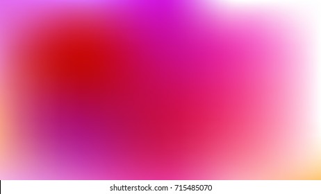 Abstract Orange and Pink Gradient Blurred Vector Background