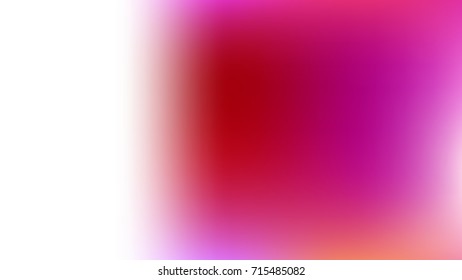 Abstract Orange and Pink Gradient Blurred Vector Background
