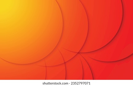 Abstract orange and pink gradient with shadow. Smart design for your business advert.