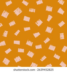 Abstract orange and pink small lines design, creating a modern aesthetic