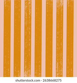 Abstract orange and pink stripes design, creating a modern aesthetic