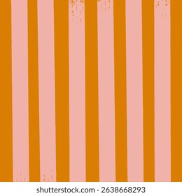 Abstract orange and pink stripes design, creating a modern aesthetic