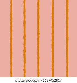 Abstract orange and pink stripes design, creating a modern aesthetic