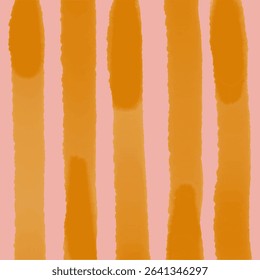 Abstract orange and pink stripes design, creating a modern aesthetic