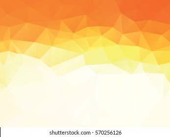 Abstract Orange Polygon Background