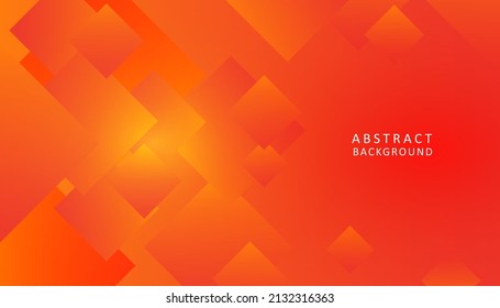 abstrakter orangefarbener, geometrischer Hintergrund