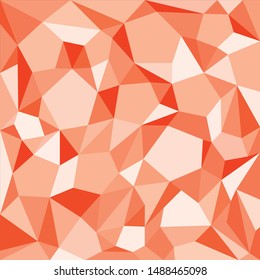 Abstract Orange polygonal background. Vector EPS 10 cmyk