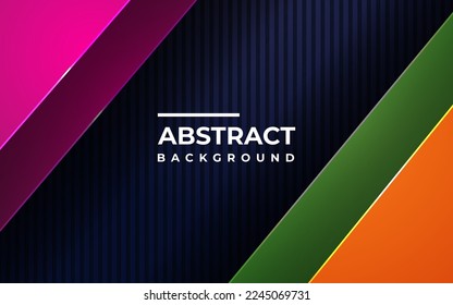 abstract orange, purple, blue gradient overlap layers with modern texture background. eps10 vector