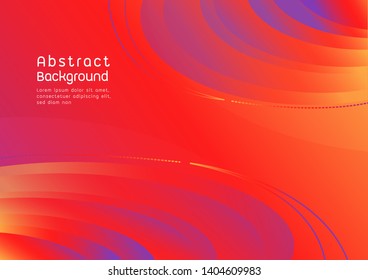 Abstract orange purple gradient color background, vector illustration. Modern fire hot concept design.