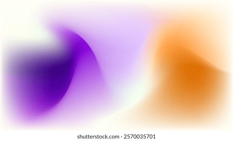 ABSTRACT ORANGE PURPLE GRADIENT MESH BACKGROUND SMOOTH LIQUID COLORFUL BLURRED DESIGN VECTOR TEMPLATE GOOD FOR MODERN WEBSITE, WALLPAPER, COVER DESIGN 