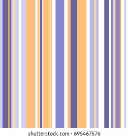 Abstract orange and purple stripes background. Vertical colorful seamless pattern. EPS10 vector illustration. Perfect design for wrapping paper, template, banner, wallpaper, background, texture, web.