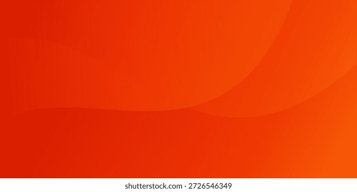 Fondo rojo anaranjado Abstractas del gradiente con las Formas fluidas lisas para el diseño moderno