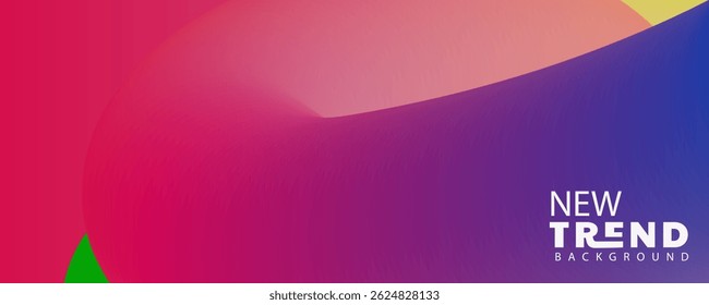 Abstract orange and red gradient geometric shape circle background. Modern futuristic background. Can be use for landing page, book covers, brochures, flyers, magazines, any brandings, banners, abstra
