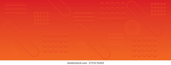 Abstractas Naranja Rojo Gradiente Línea Patrón de Fondo EPS Vector, Moderna Textura de Líneas de Onda Geométrica, Diseño Lineal Curvado Mínimo, Vibrante Cálido Color de Fondo Digital