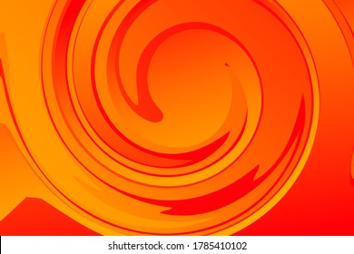 Abstract orange and red wavy background with curve lines. lava. Burn. Fire. Flame.